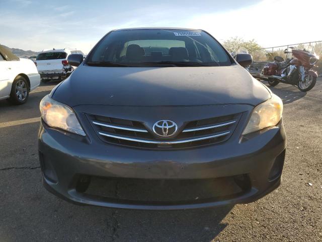 5YFBU4EE4DP180295 - 2013 TOYOTA COROLLA BASE GRAY photo 5