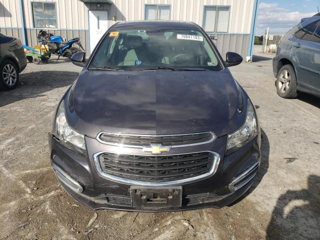 1G1PE5SB5G7172059 - 2016 CHEVROLET CRUZE LIMI LT CHARCOAL photo 5