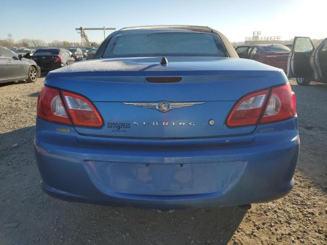 1C3LC55R58N233173 - 2008 CHRYSLER SEBRING TOURING BLUE photo 6