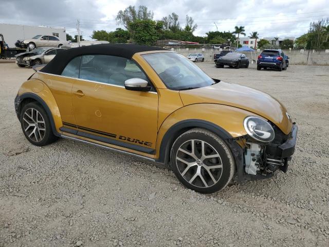 3VWT17AT0HM808821 - 2017 VOLKSWAGEN BEETLE DUNE YELLOW photo 4