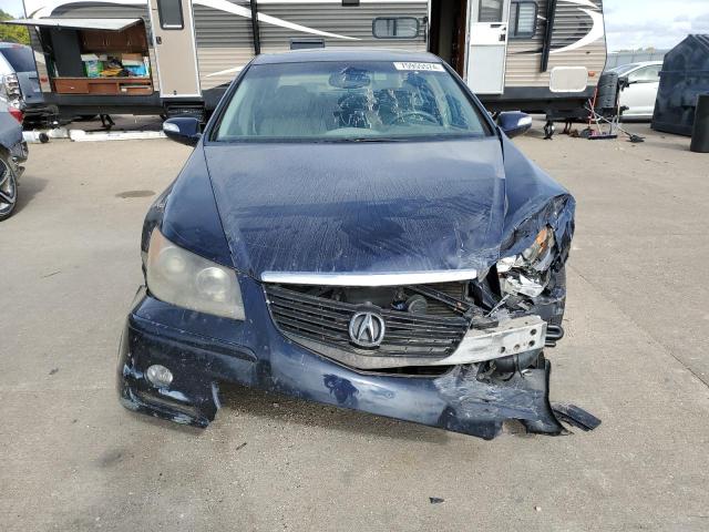 JH4KB16586C007361 - 2006 ACURA RL BLUE photo 5