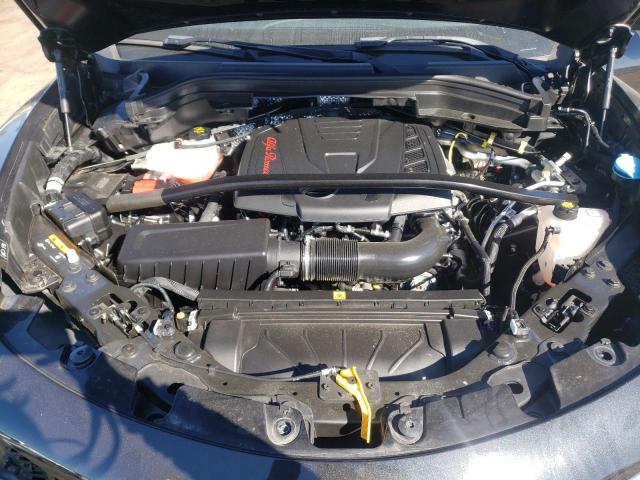 ZASPAKAN7M7D09597 - 2021 ALFA ROMEO STELVIO SPORT Siyah fotoğraf 12