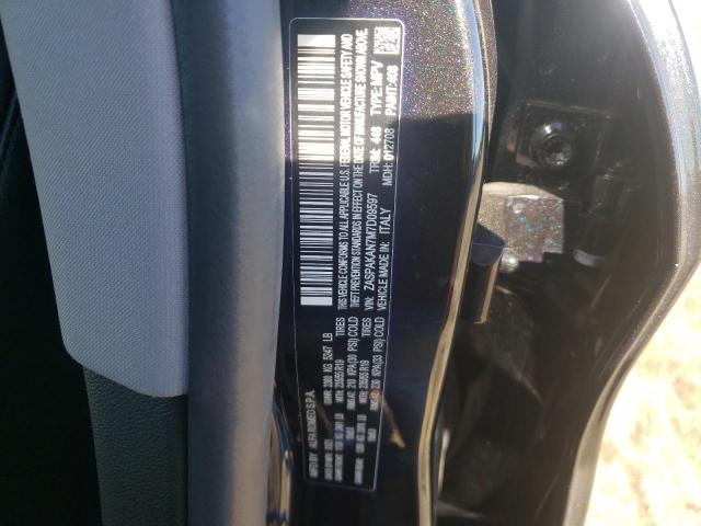 ZASPAKAN7M7D09597 - 2021 ALFA ROMEO STELVIO SPORT Siyah fotoğraf 13