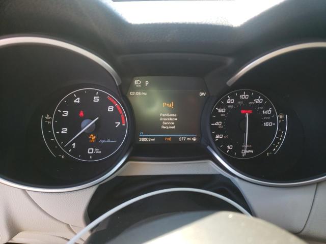 ZASPAKAN7M7D09597 - 2021 ALFA ROMEO STELVIO SPORT Siyah fotoğraf 9