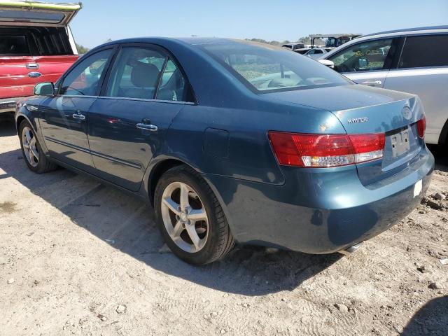 5NPEU46F56H040096 - 2006 HYUNDAI SONATA GLS BLUE photo 2