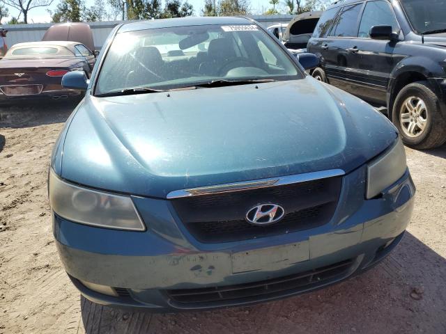 5NPEU46F56H040096 - 2006 HYUNDAI SONATA GLS BLUE photo 5