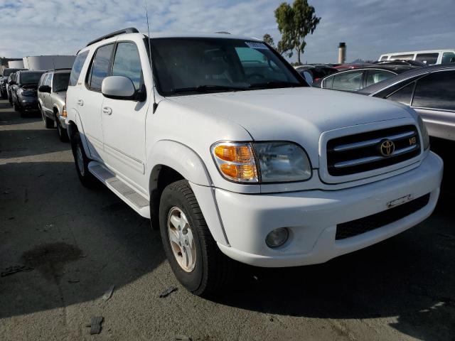 5TDBT48A12S095298 - 2002 TOYOTA SEQUOIA LIMITED WHITE photo 4