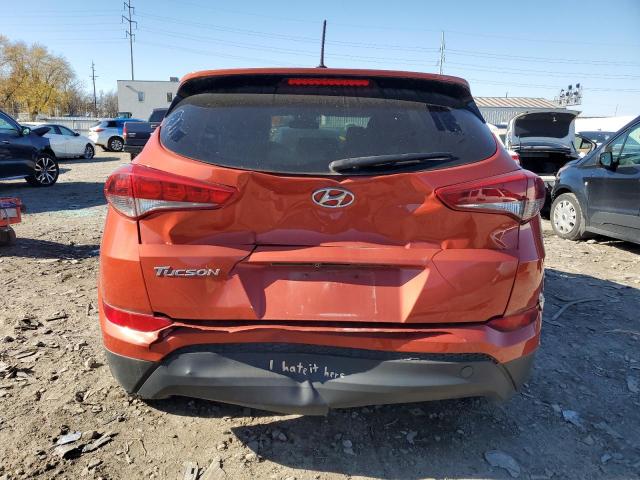 KM8J23A43GU042565 - 2016 HYUNDAI TUCSON SE RED photo 6