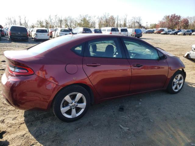 1C3CDFBB7FD362416 - 2015 DODGE DART SXT RED photo 3