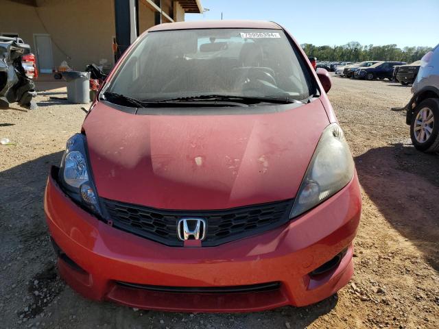 JHMGE8H56CC026523 - 2012 HONDA FIT SPORT RED photo 5