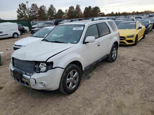 1FMCU0EG4CKA82911 - 2012 FORD ESCAPE LIMITED WHITE photo 1