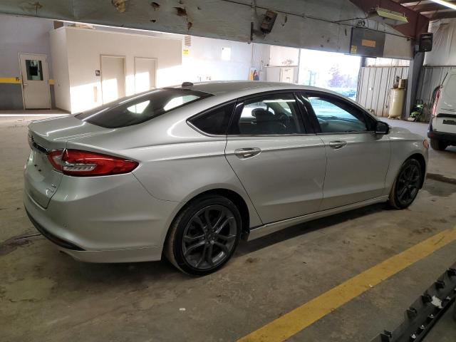 3FA6P0HD8JR154508 - 2018 FORD FUSION SE SILVER photo 3