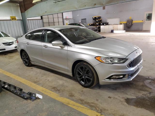 3FA6P0HD8JR154508 - 2018 FORD FUSION SE SILVER photo 4