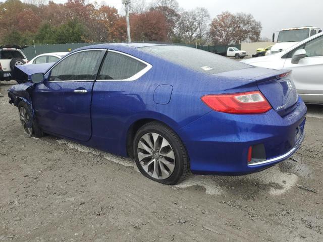 1HGCT1B78EA010217 - 2014 HONDA ACCORD EX BLUE photo 2