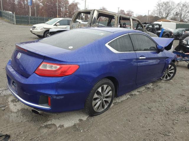 1HGCT1B78EA010217 - 2014 HONDA ACCORD EX BLUE photo 3