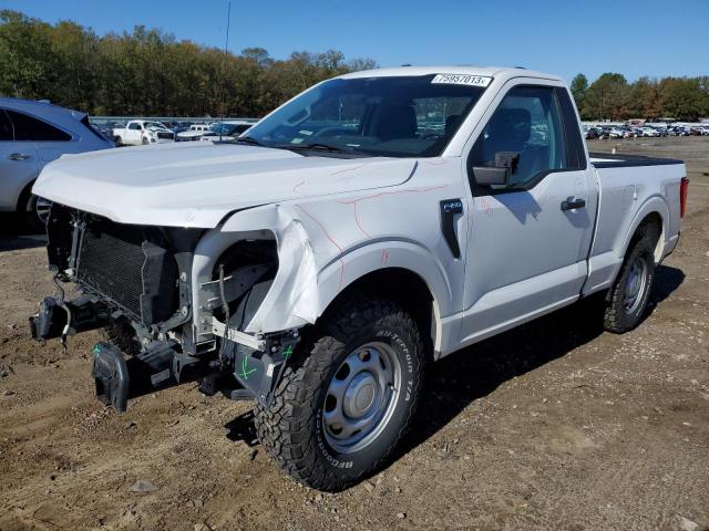 1FTMF1CB2MKD64434 - 2021 FORD F150 WHITE photo 1