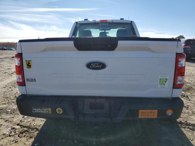 1FTMF1CB2MKD64434 - 2021 FORD F150 WHITE photo 6