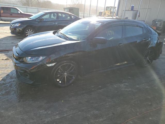 SHHFK7H47MU228233 - 2021 HONDA CIVIC SPORT შავი ფოტო 1
