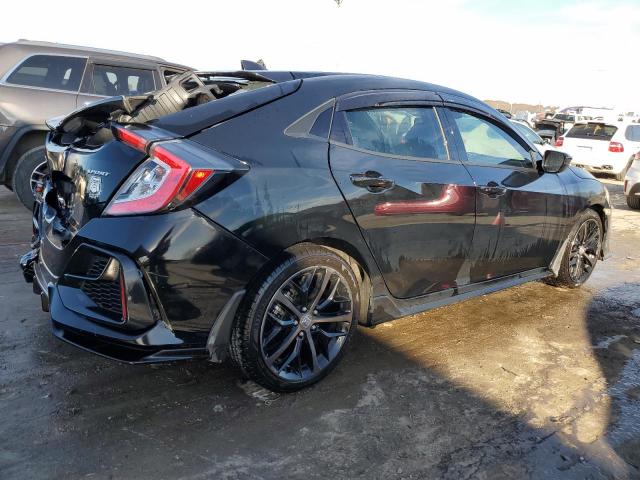 SHHFK7H47MU228233 - 2021 HONDA CIVIC SPORT შავი ფოტო 3