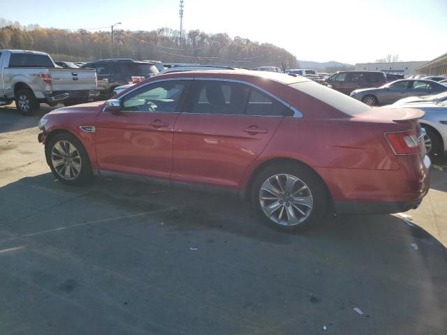 1FAHP2FW4AG162525 - 2010 FORD TAURUS LIMITED RED photo 2