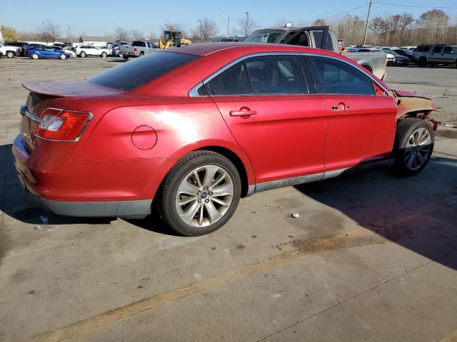 1FAHP2FW4AG162525 - 2010 FORD TAURUS LIMITED RED photo 3