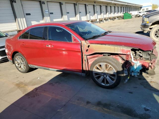 1FAHP2FW4AG162525 - 2010 FORD TAURUS LIMITED RED photo 4