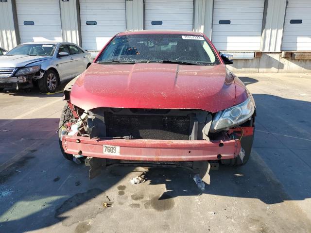 1FAHP2FW4AG162525 - 2010 FORD TAURUS LIMITED RED photo 5