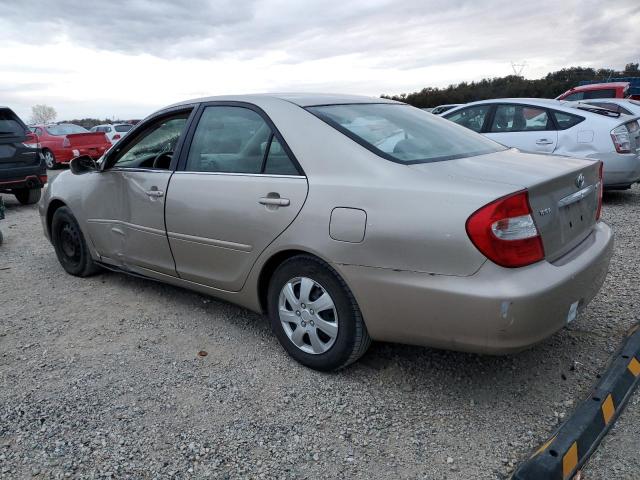 4T1BE30K32U506359 - 2002 TOYOTA CAMRY LE BEIGE photo 2