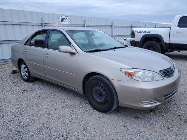 4T1BE30K32U506359 - 2002 TOYOTA CAMRY LE BEIGE photo 4