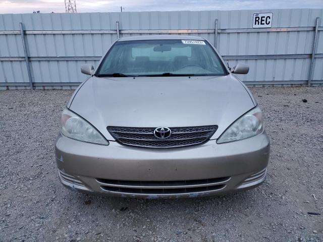 4T1BE30K32U506359 - 2002 TOYOTA CAMRY LE BEIGE photo 5