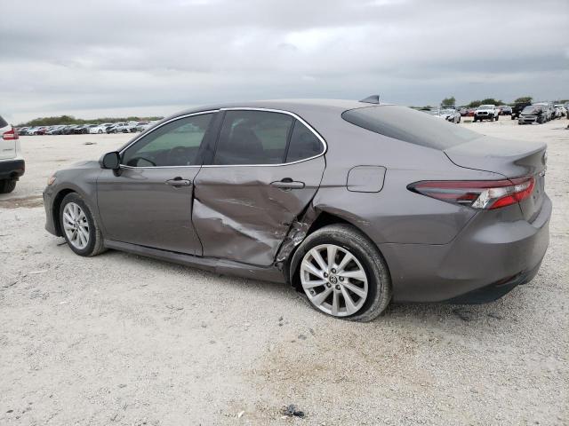 4T1C11AK4MU412903 - 2021 TOYOTA CAMRY LE GRAY photo 2