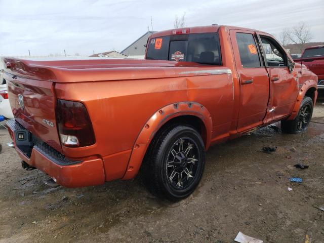 1D3HV18T99S758386 - 2009 DODGE RAM 1500 ORANGE photo 3