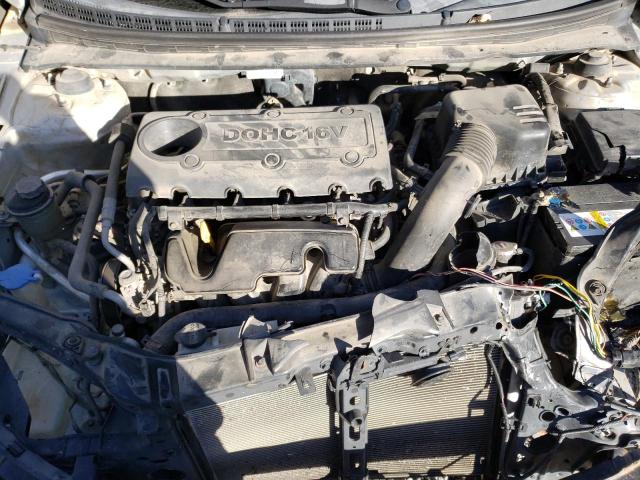 KNAFU4A27C5628289 - 2012 KIA FORTE EX SILVER photo 11