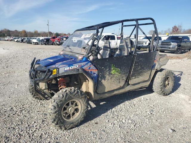 4XAXE7EA9DB163550 - 2013 POLARIS RZR 4 800 EPS BLUE photo 2