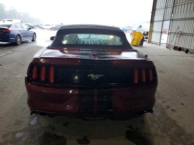 1FATP8UH3G5238516 - 2016 FORD MUSTANG BURGUNDY photo 6