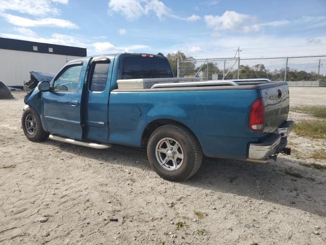 1FTRX17L61NA79042 - 2001 FORD F150 BLUE photo 2