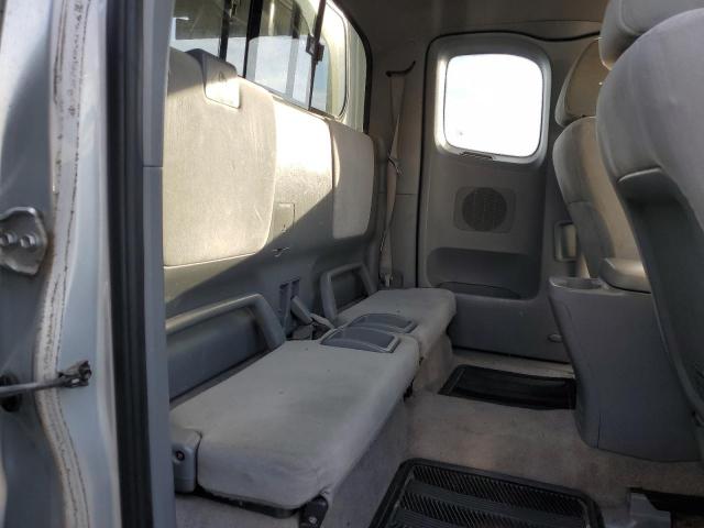 5TEUU42N56Z221804 - 2006 TOYOTA TACOMA ACCESS CAB ვერცხლისფერი ფოტო 10
