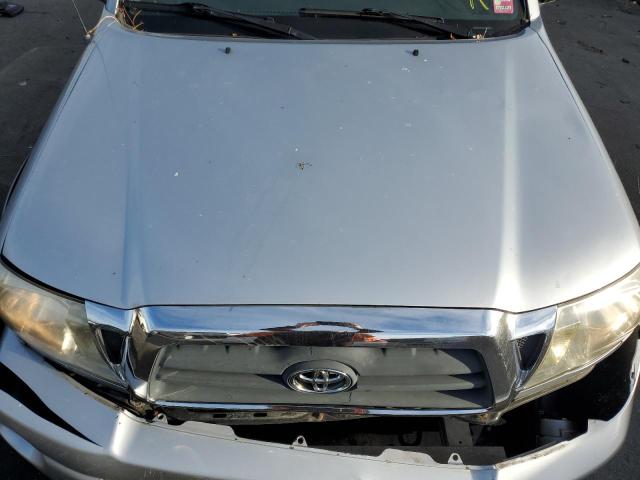 5TEUU42N56Z221804 - 2006 TOYOTA TACOMA ACCESS CAB ვერცხლისფერი ფოტო 11