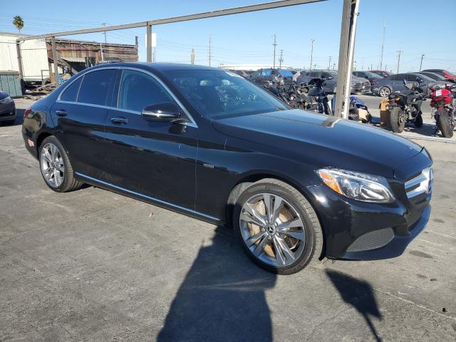 55SWF4HB9JU267869 - 2018 MERCEDES-BENZ C 350E BLACK photo 4