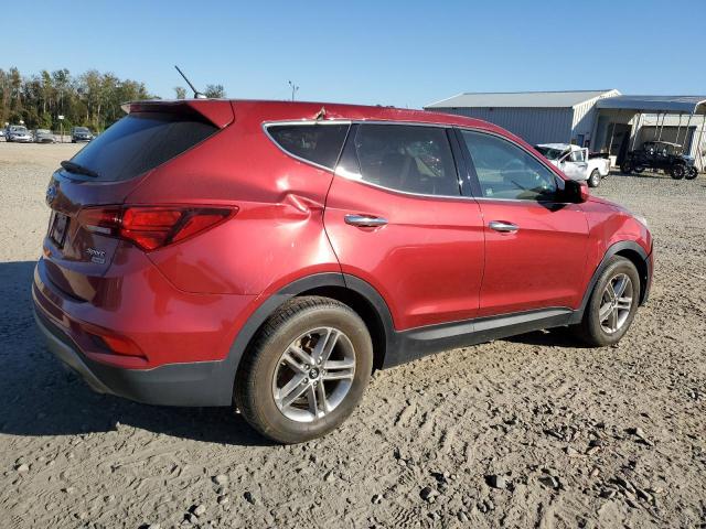 5XYZTDLB8JG534863 - 2018 HYUNDAI SANTA FE S RED photo 3