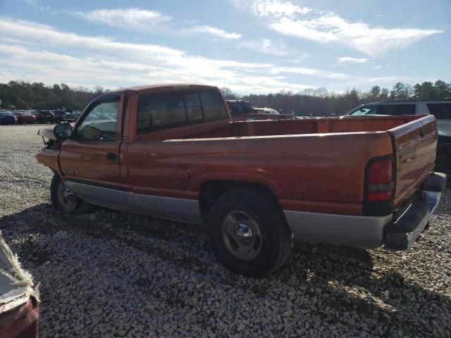 1B7HC16Z31S120404 - 2001 DODGE RAM 1500 ORANGE photo 2