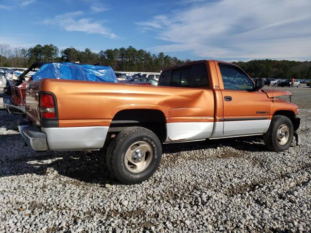 1B7HC16Z31S120404 - 2001 DODGE RAM 1500 ORANGE photo 3