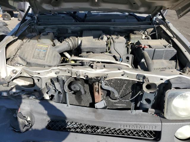 5GTEN13EX98142612 - 2009 HUMMER H3 رمادي صورة 11