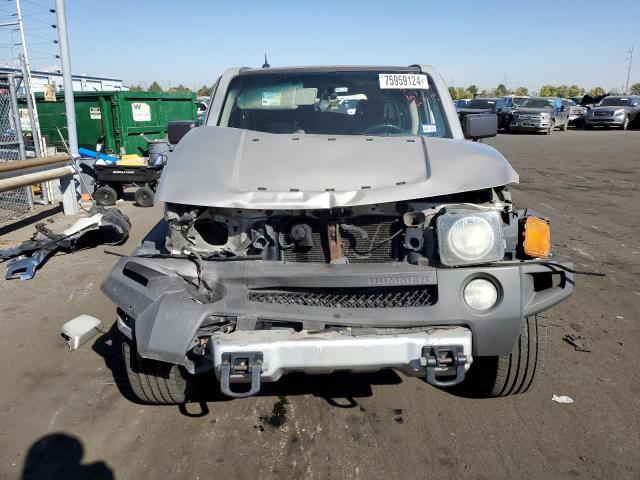 5GTEN13EX98142612 - 2009 HUMMER H3 رمادي صورة 5