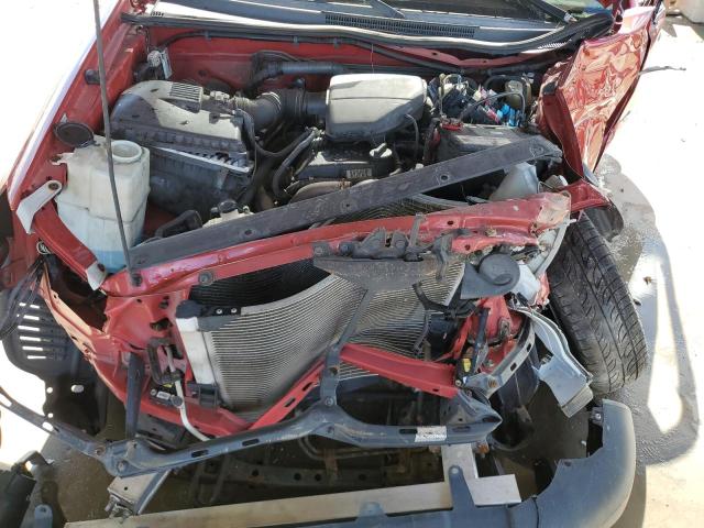 5TENX22N79Z647885 - 2009 TOYOTA TACOMA RED photo 11