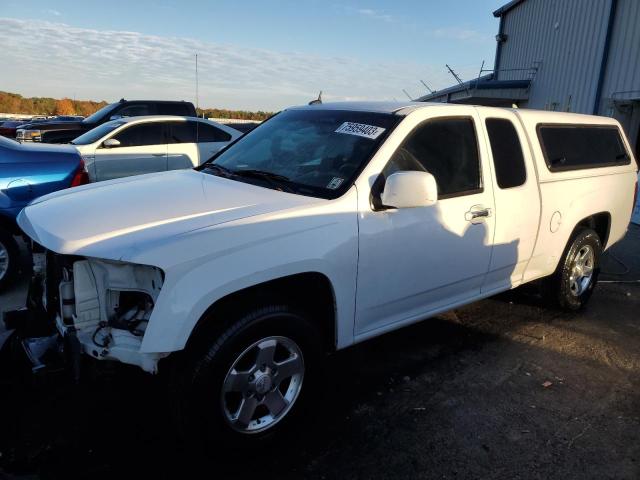 1GTE5MF9XB8139867 - 2011 GMC CANYON SLE WHITE photo 1