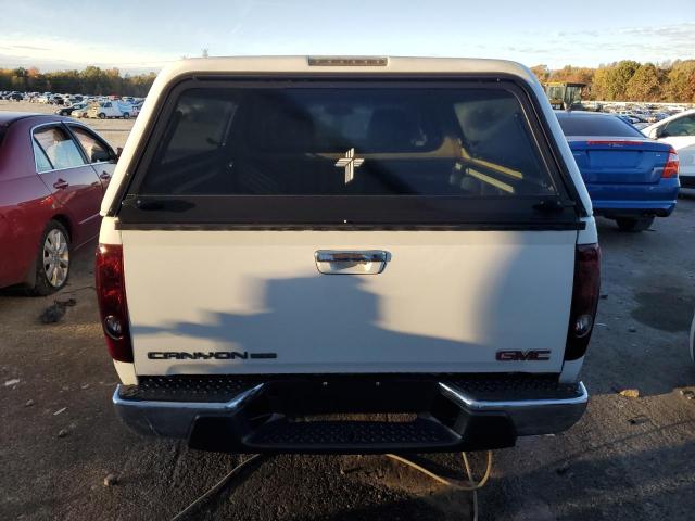 1GTE5MF9XB8139867 - 2011 GMC CANYON SLE WHITE photo 6