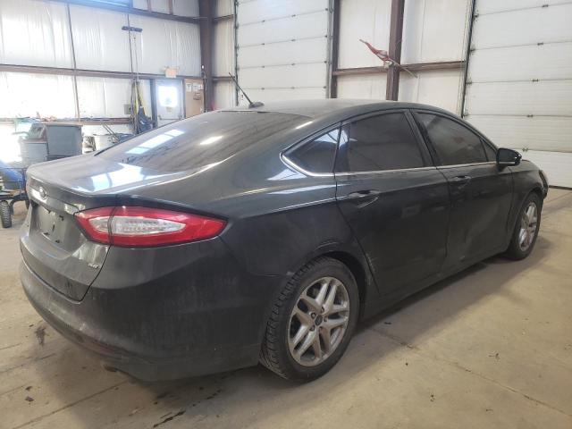 3FA6P0H74FR154989 - 2015 FORD FUSION SE GRAY photo 3