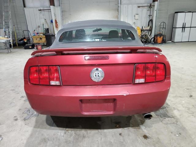 1ZVFT84N165259742 - 2006 FORD MUSTANG MAROON photo 6