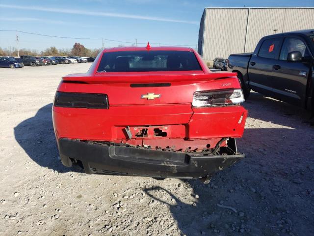 2G1FD1E39F9179718 - 2015 CHEVROLET CAMARO LT RED photo 6